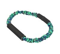 Baoblaze Ejercitador de Fuerza de Brazos para Entrenamiento de con Arco, Compacto, con Mango Suave y Cuerda de Goma Ligera para Fitness, Verde