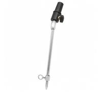 Baoblaze Elemento Fijación para con Eje Retráctil Metal y Empuñadura Nylon Antislizante para Sostener el Instrumento con Durante Prácticas Rigurosas y Ensayos Conjunto