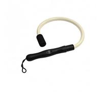 Baoblaze Entrenador de Swing de Golf Aparato de Práctica Tubo Flexible con Curva Reactiva Empuñadura Prolongada y Acolchada Correa para Manejo y Traslado, Negro, 87CM