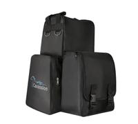 Baoblaze Equestrian Gear Carrier Bolso de Equitación Bolsa para Equipo Organizador de Bolso de Cuadra con Compartimento Alto y Bolsillo Lateral Poliéster 900D