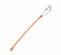 Baoblaze Equipo de Pesca con Clip Reforzado Cordón Amortiguador Que Neutraliza Impactos Accesorio para Profundizador y de Protección Adecuado para Uso en Pesca Agua Salada, Naranja