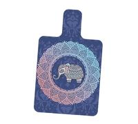 Baoblaze Estera de Pilates para Reformer, Estera de Yoga de Viaje, Toalla para máquina Pilates Reformer para Mujeres, Estera portátil Antideslizante, Estera de, Azul Oscuro