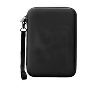 Baoblaze Estuche rígido Tipo Billetera con Compartimentos para 12 espaciosos Compartimentos de Almacenamiento compatibles y Protectores, Negro