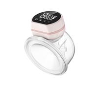 Baoblaze Extractor de leche eléctrico, suministros con modo de masaje, recolector de leche para madre, Rosa