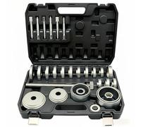 Baoblaze Extractor de Rodamientos Automotriz Kit de Instalación y Extracción para Bujes Adaptadores Intercambiables Maletín con Compartimentos Adecuado para Mecánicos Servicio Continuo, Negro