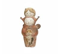 Baoblaze Figurita de Resina Estatua Escultura Adorno Figura Pintada a Mano con Carácter y Presencia Serena Combina con Estilos Moderno y Rústico Adecuada para