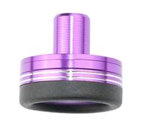 Baoblaze Fishing Rod Butt para Reemplazo de Extremo Pieza Portátil de Metal Ligero Y Flexible Mango con Cubierta de Corcho Adecuado para Aficionados en Viajes, Violeta