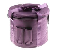Baoblaze Funda Cristal Bol Funda Acolchada para Transportación de Cantores Tibetanos Estuche Portátil Ligero con Asas Bolsa de Almacenamiento para Acce, 12 Inch