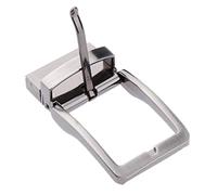 Baoblaze Hebilla de cinturón para hombre de acero inoxidable, hebilla de cinturón de metal, hebilla de cinturón de aleación, hebilla de cinturón reversible de moda, hebilla de cinturón de pin