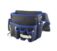 Baoblaze Herramientas de cintura bolsillo de bolsas con hardware ajustable de cinturón conveniente mano de obra premium tela oxford para kit de herramientas de