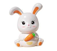 Baoblaze Hucha con Forma de Conejo, Adorno para Caja de Dinero, Estatua de Animal, Ideal para Regalos de Oficina O Gabinete.