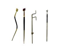 Baoblaze Juego 4 Piezas Poste Sonido Herramienta Reparacion Instrumento Cuerda Elevador Metal Aleacion Zinc Taller Lutheria Ajuste Preciso Periodo Ocupado