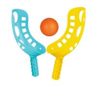 Baoblaze Juego de Cucharas para Pelota Conjunto Deportivo con Pelotas Cestas para Y Juego Colaborativo Adecuado para Jardín Playa, tal como se describe, S