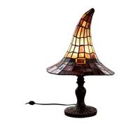 Baoblaze Lámpara con Forma Sombrero, decoración Multifuncional Hecha a Mano, Regalos para espectáculos escénicos, Suministros Ligeros para, Altura 18 Cm