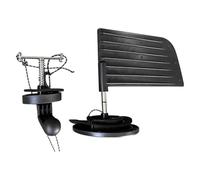 Baoblaze Manija de Cambio de Dirección para Kayak, Conjunto de Timón para Kayak, Fácil Instalación, Pieza de Repuesto