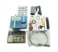 Baoblaze Mini de Mesa Portátil con Guía Ajustable Regla Integrada Guardia Acrílica y Topes Antideslizantes Chasis de Aleación y Cobre para Estabilidad y