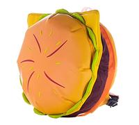 Baoblaze Mochila Portátil de PU para Hamburguesas, Bolso Informal de Gran Capacidad con Cremallera.