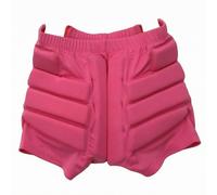 Baoblaze Pantalones Cortos Acolchados para Patinaje sobre Hielo Pantalones Protectores Culera de Impacto Ajuste Ceñido con Cremalleras Laterales y Acolchado en , Rosa , L