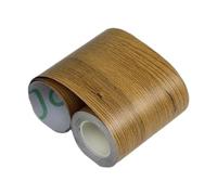 Baoblaze Papel Tapiz Pvc Efecto Madera Práctica Aplicación Autoadhesiva Flexible para Personalización de Muebles Paredes O Marcos Removible sin Dañar, 5cmx10m, Teca Amarilla