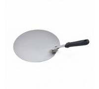 Baoblaze para Transferir Pizza Pala Redonda Cuchara Rígida con Mango Largo Que Protege del y Colgado Fácil Adecuada para Horneado Diario Cocina Apartamentos, 12 Pulgadas