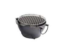 Baoblaze Parrilla de Hierro Fundido Parrilla Hornillo Asador Fogón con Construcción Robusta y Soporte Interno Elevado Cocción Pareja Sobre Llamas Adecuada para, 22 Cm