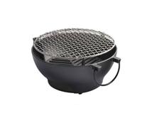 Baoblaze Parrilla de Hierro Fundido Parrilla Hornillo Asador Fogón con Construcción Robusta y Soporte Interno Elevado Cocción Pareja Sobre Llamas Adecuada para, 26 Cm