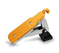 Baoblaze Pedal de Techo para Coche Escalón de Puerta Peldaño Antideslizante Plegable Aleación de Aluminio Reforzada con Toalla de Microfibra Adecuado para, Naranja