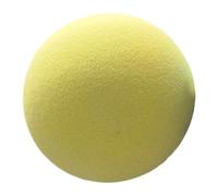 Baoblaze Pelota de Pickleball Silenciosa, Pelota de Práctica Profesional de 74 mm de PU Suave para Garaje, Deportes, Entrada, Cancha, Niños y Adultos, Amarillo