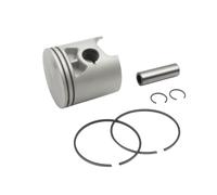 Baoblaze Pistón de Motor Marino Juego Kit Conjunto Repuesto Metálico Mecanizado con Paquete de Anillos y Clips Recupera el Sellado del Cilindro y la, Modelo Antiguo