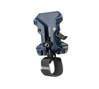 Baoblaze Portabrocas Cinturón Porta Herramientas Clip Universal Soporte Multiherramienta para Taladro Eléctrico con Mecanismo Autobloqueante de PP Adecuado Par, Gris Azulado