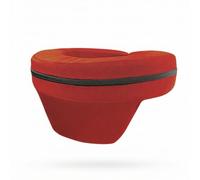 Baoblaze Protector de Cuello para Karting Collarín Cojín Cervical Chaleco para Niños con Mediante Costura con Cremallera y Bajo Adecuado para Sesiones de Entrenamiento Competitivos, Rojo, Niño
