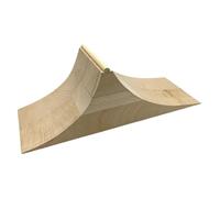Baoblaze Rampa de Fingerboard de Madera Rampa Pista Parque Módulo para Trucos con Acabado Sólido Y Estable Compatible con Fingerboards Estándar Adecuada, Style D
