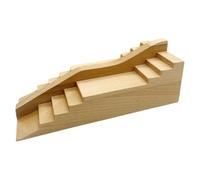 Baoblaze Rampa de Fingerboard de Madera Rampa Pista Parque Módulo para Trucos con Acabado Sólido Y Estable Compatible con Fingerboards Estándar Adecuada, Style B