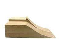 Baoblaze Rampa de Fingerboard de Madera Rampa Pista Parque Módulo para Trucos con Acabado Sólido Y Estable Compatible con Fingerboards Estándar Adecuada, Style E