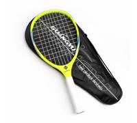 Baoblaze Raqueta de Tenis Carbono Compuesta con Bastidor Monocasco y Cuerdas Tensadas Agarre Confortable y Funda con Cremallera Incluida Adecuada para Sesiones, Verde