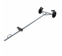 Baoblaze Remolque Portátil para Lancha con Diseño Plegable de Montaje Rápido y Asa de Mano Cómoda para Tirar del Carro Manualmente sobre Terrenos Irregulares, 330 Cm