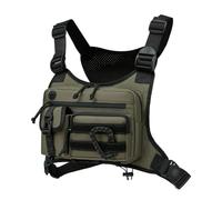 Baoblaze Riñonera multifunción para Hombre y Mujer, Ligera, con Soporte para teléfono, para Correr, Caminar y Practicar Deportes al Aire Libre, Verde