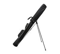 Baoblaze Soporte de Equipos de Golf Bolsa de Golf Bolsa con Soporte Portaequipos Porta Palos con Revestimiento Impermeable en Nylon y Apertura Fácil para, Negro