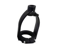 Baoblaze Soporte de Taladro de Mortajado Brida Guía Accesorio Altura Total 268 Mm y Distancia Interna 165 Mm para Integración Compacta en Adecuado para Carpintería y Bricolaje, Negro