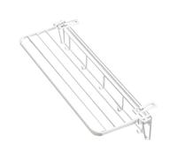 Baoblaze Tendedero de Ropa para barandilla de balcón, alféizar de Ventana, Plegable, portátil, Resistente, Ahorra Espacio, radiador de Interior, 45cm