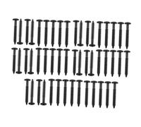 Baoblaze Tornillo de fijación para persiana, tablero de, juego de clavos, clavos para panel de persiana, anclajes para persianas, 50 Piezas