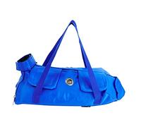 Baoblaze Transportador para Gatos Bolsa de Contención Mascotas Nylon Transpirable con Cremallera para Patas Adecuado para Baño Corte de, Azul, l
