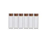 Baoblaze Tubo de ensayo para Granos de café, Tubos de Almacenamiento Individuales para Granos de café, contenedores de Almacenamiento para encimera de, 22g