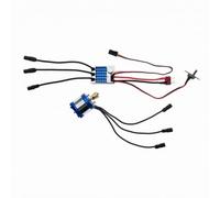 Baoblaze Unidad de Eléctrico Motor sin Escobillas Controlador Electrónico Velocidad Kit Potencia BEC 6V 2A Actualización MN128 Apta para Coches Teledirigidos Garaje