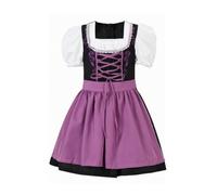 Baoblaze Vestido Rendimiento Ligero Ropa | Transpirable, Vestido con s Abullonadas, para Halloween, Niñas, Púrpura, XL