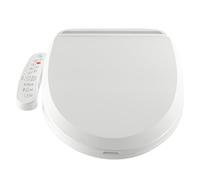 BAOCHADA Asiento de inodoro inteligente - Bidé con boquilla - WC japonés - Asiento calefactor - Presión de agua ajustable - Secado al aire caliente - Fácil de limpiar