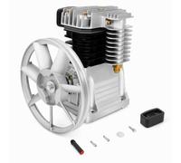 BAOCHADA Bomba de compresor de aire de 2 cilindros, 420 L, 10 bar | Polea de salida de 3 HP, 960 rpm, 250 l, potente orificio de montaje, 13,6 x 14,2 cm, 79 dB, para aparatos neumáticos y