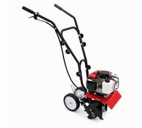 BAOCHADA Motoazada de gasolina con 4 cuchillos para jardín | Azada de suelo de 2 tiempos, acero al manganeso, refrigerado por aire, ancho de trabajo hasta 30 cm de profundidad