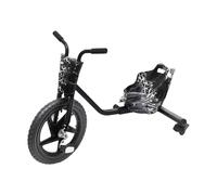 BAOCHADA Scooter Crazy Cart para niños, con 4 tipos de longitudes ajustables, rueda delantera Drift Trike de 40 cm, capacidad de carga máxima de 80 kg, 3 ruedas para niños a partir de 4 años (flash)