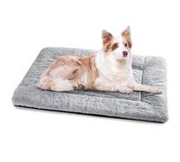 Baodan Cama para perros grandes, manta para perros, 106 x 71 cm, gris | Cojín lavable para perros con parte inferior antideslizante, tela mullida, para cajón y suelo
